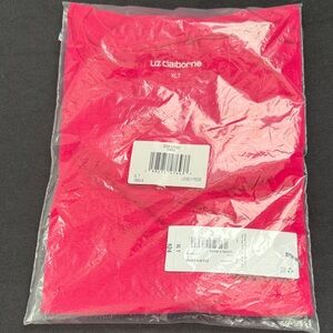 Liz Claiborne Bright Rose Short Sleeve Tee - XLT